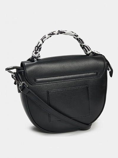 Сумка женская, черная, 22*19*6 