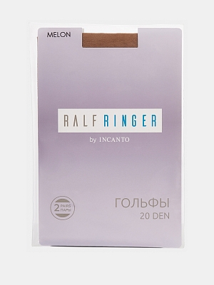 RALFGB-M Тонкие эластичн.гольфы (2пар) 88%полиамид,12%эластан бежевые