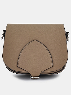 18050-1/31 Сумка жен.,иск.кожа BAGGINI 18*13*8 темно-бежевая