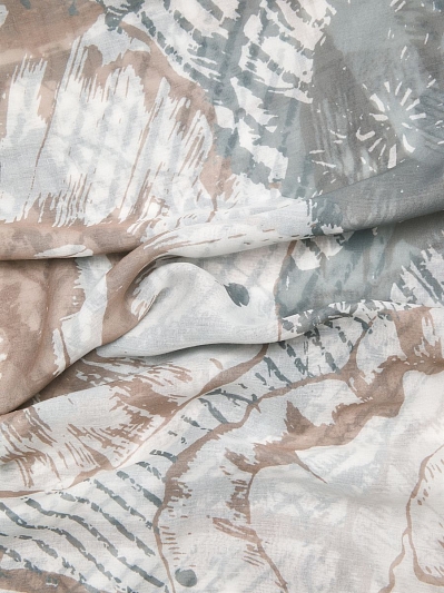 170313P-23050-08 Палантин женский Ralf Ringer 100%полиэстер,90x180,серый,