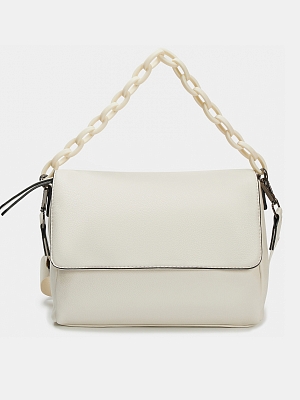 21105/31 Сумка женская,иск.кожа BAGGINI 28*23*7 бежевая