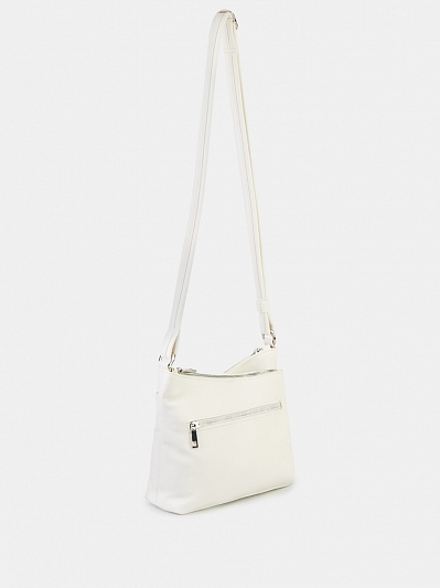 Сумка женская, белая, 25х19х8