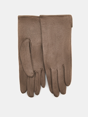 АУГП111000_Н Перчатки жен.Ralf Ringer,90%по лиэстер,10%эласт,1 размер,беж