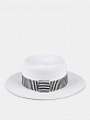 210313P-22039-11_Н Шляпа женская Ralf Ringer, 100%бумага,белая
