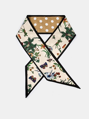 170313P-24173-02 Шарф женский Ralf Ringer 100%полиэстер,14х145, коричнев