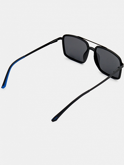 6207_55_16-135_C2 Солнцезащитные очки мужские, Ralf Ringer,б/разм,черн/голуб