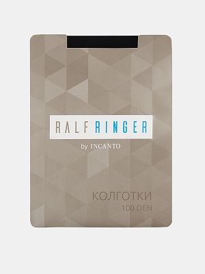 RALFCL100(N)-4 Мягкие колготки из микрофибры 3D 100ден,INCANTO,черный р.4
