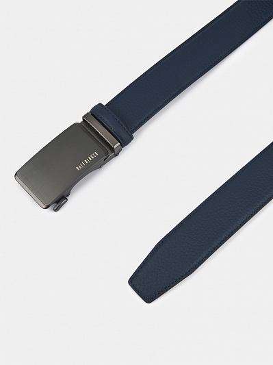 Ремень мужской из натуральной кожи, 125 см