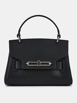 АУГС319600 Сумка женская, натур.кожа 250х100х180,черная