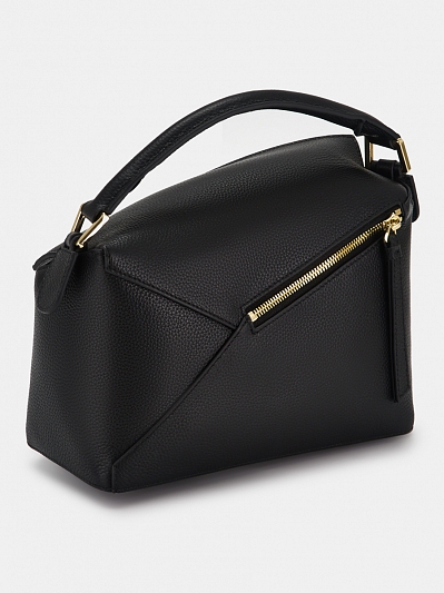 АУГС338400 Сумка женская Ralf Ringer натур.кожа,250х130х180,черная