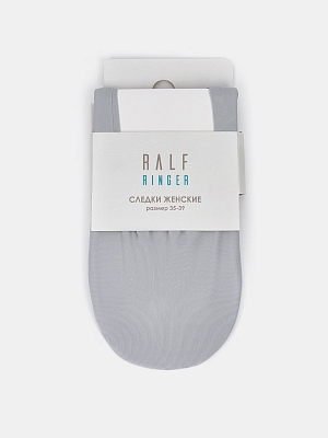 АУОН070000 Подследники женск.с хлопк.стоп ой и силикон.стоппер,35-39,сер