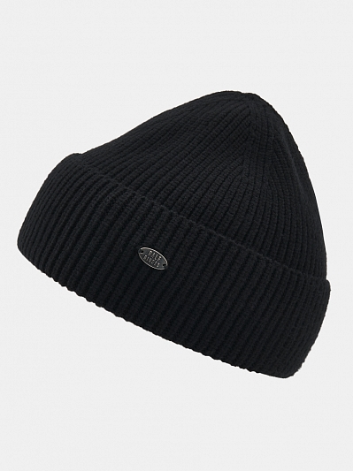 АУГЧ090500 Шапка мужская Ralf Ringer50%ви искоз,10%кашемир,40%нейлон,чер