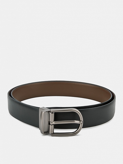 АУГР096700 Ремень мужской Ralf Ringer,нат ур.кожа,130х3,4,черн