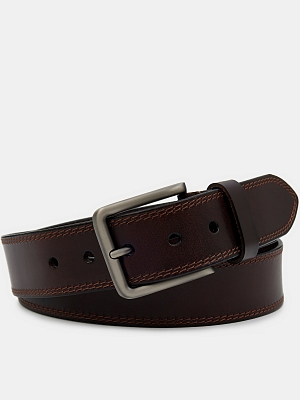 BELGRADE06-P-02 Ремень мужской Ralf Ringer,нат тур.кожа,3,9*110-130,коричневы