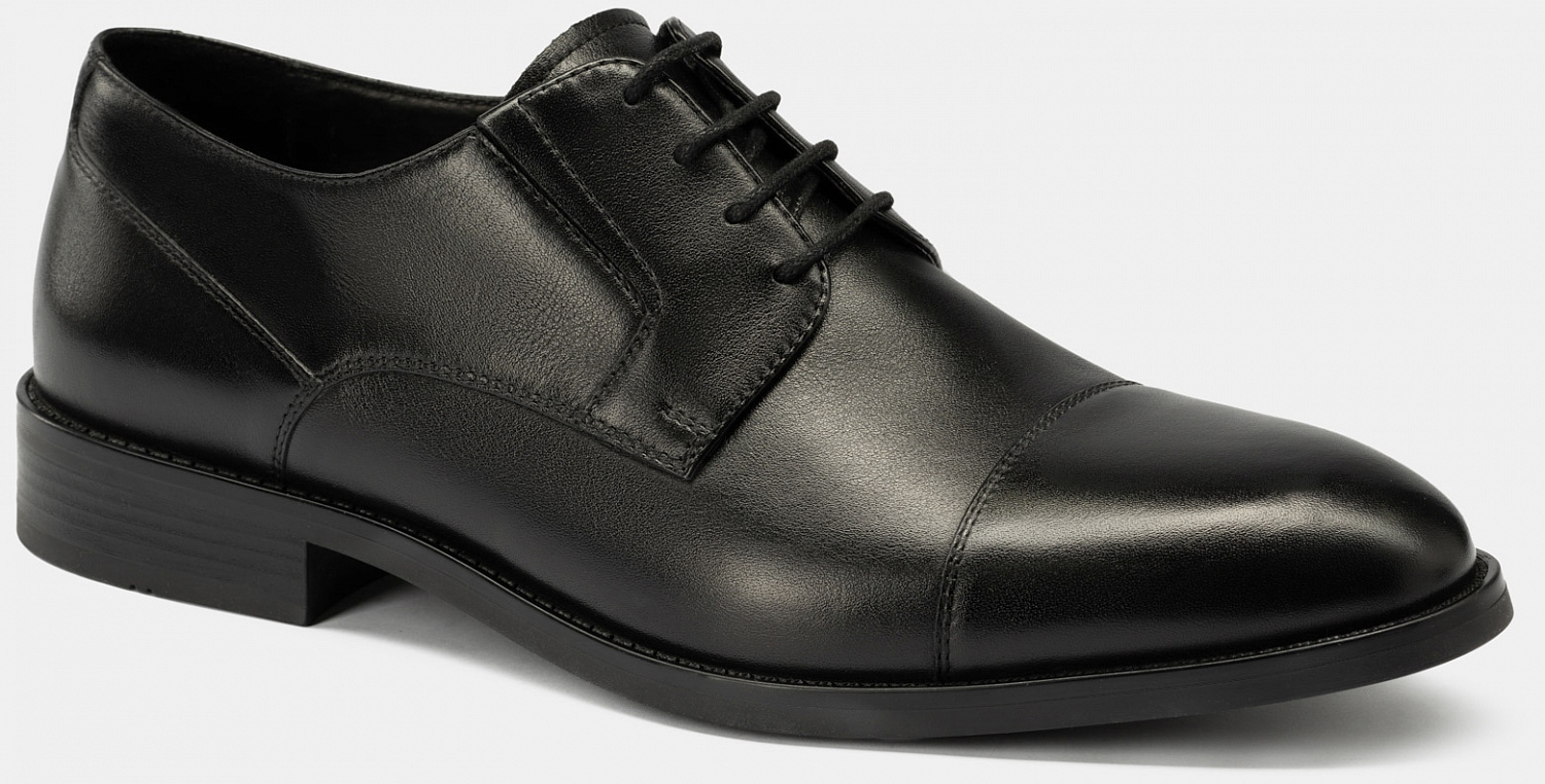 Туфли мужские ARTUR-G (цвет черный, натуральная кожа) — купить по цене 7990  р. в интернет-магазине RALF RINGER | Стильная мужская обувь в Москве