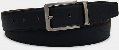 LIPETSK06-P-01/10 Ремень мужской Ralf Ringer,нат тур.кожа,3,4*110-130,черн/рыж