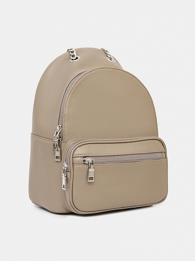 АУГЗ054600 Рюкзак женский натур.кожа 210х280х130 бежевый латте