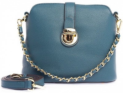 RK025-06 Сумка женская,иск.кожа BAGGINI 23*20*12 синяя