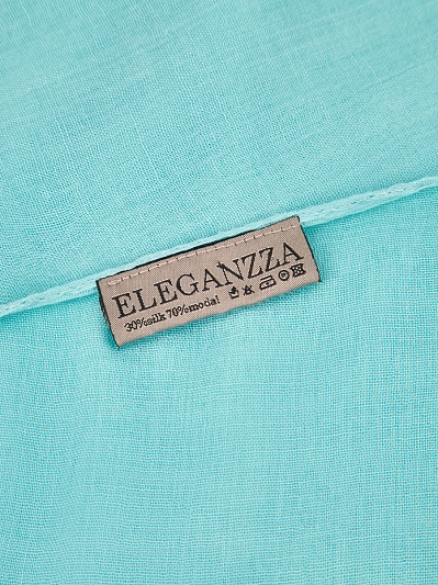 IN12-0947_Н Платок женский ELEGANZZA 30% шелк,70%модал 120х140зеленый