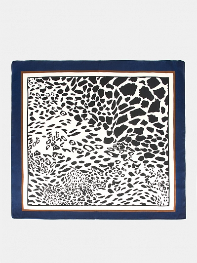 170313P-21504-04 Палантин женский Ralf Ringer 100%полиэстер,70х70,синий