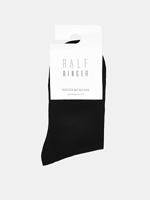 АУОН072600 Носки мужские 10см,хлопок 97%п олиамид2%,лакра1%,р.44-46,черн