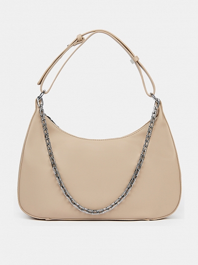 Сумка женская, бежевая, 31*9*23