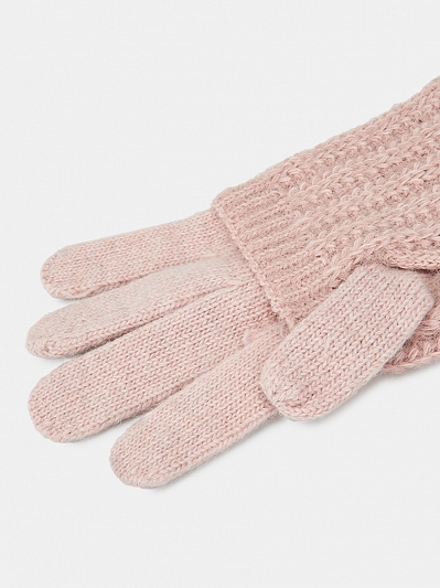 NILE03-P-06_Н Перчатки женск.Ralf Ringer,70% акр,20%шерс,10%полиэст,б/р.роз