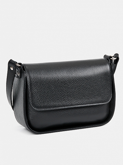 АУГС305500 Сумка женская,натуральная кожа ,170x230x85,черная