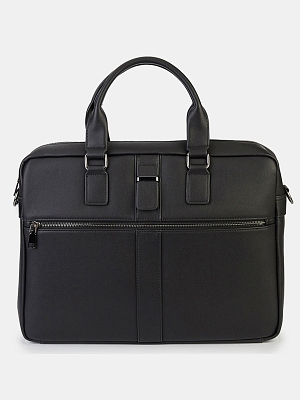 41-239-31-4 Сумка мужск.40х31х7 Portofiano 100% экокожа черная