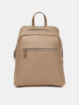 АУГЗ050900 Рюкзак женский,натуральн.кожа 250*320*100,бежевый