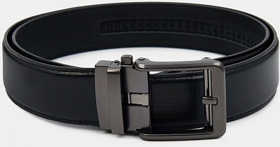 GDOV06-P-01 Ремень мужской Ralf Ringer,нат тур.кожа,3,4*110-130 , черный