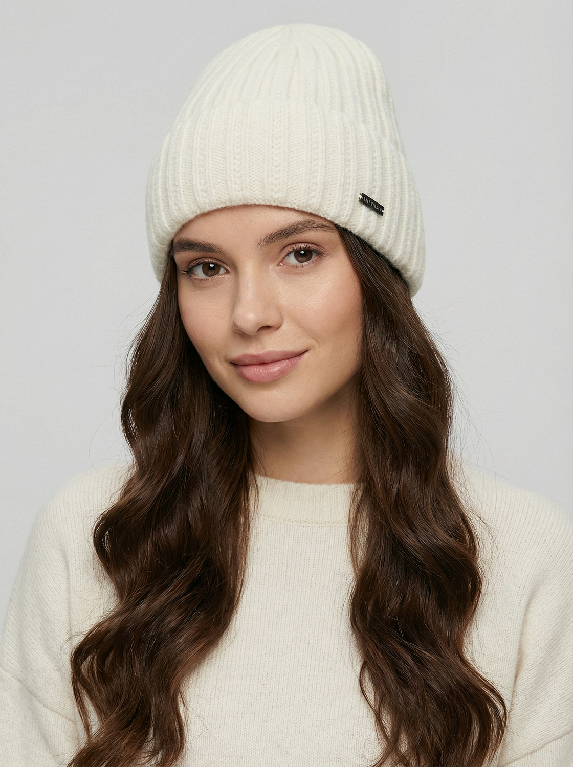 АУГЧ091400_Н Шапка женская Ralf Ringer 60%ангора,40%вискоза,белая