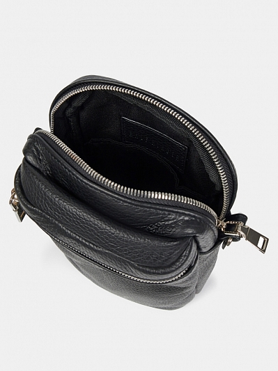 Сумка мужская из натуральной кожи, 15х23х6