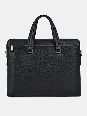 RR-112-604-11-4 Сумка мужская натуральная кожа 360x50x300,черная