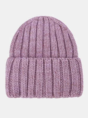 АУГЧ098200_Н Шапка женская Ralf Ringer, 50% шерсть,50%акрил,лиловая