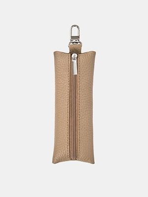 АУГЮ007000 Ключница женская натуральная кожа,55*135*5,бежевая