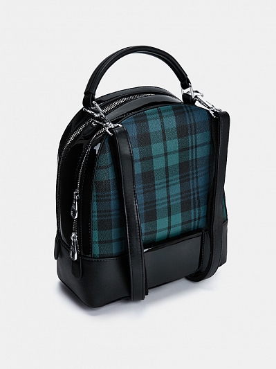  Рюкзак женский, синий,  24*28*11