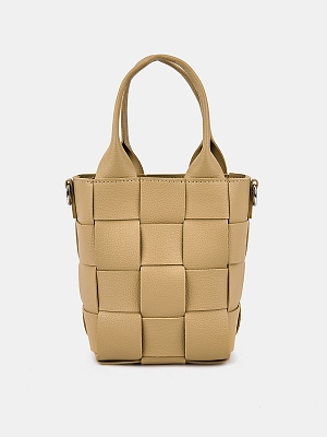 RR-112-537-30-4 Сумка женская , 100%экокожа 160x100x180,бежевая