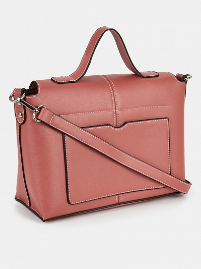 Сумка женская, розовая, 9*19*28