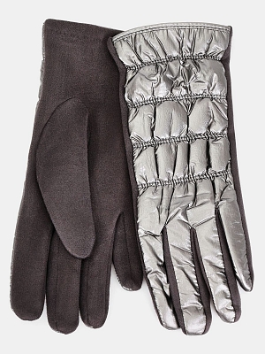 142322P-13803-08_Н Перчатки женские,100%полиэстер ,серые