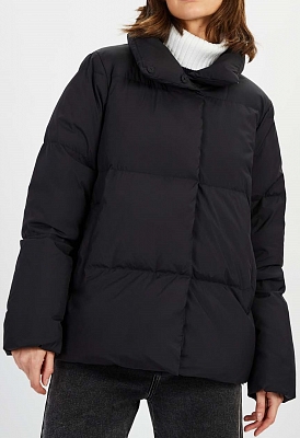 B001526-3XL Пуховик женский, р.3XL (54),черный