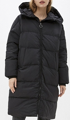B001876-XXL-Черный Пуховик женский, р.XXL (52),черный
