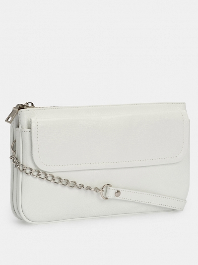 АУГС194700 Сумка женская натур.кожа 260*155*60 белая