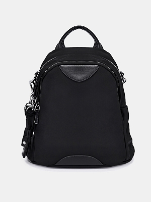 25009/10 Рюкзак женский BAGGINI 25*28*11 черный