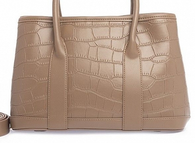 38113/33 Сумка женская,иск.кожа BAGGINI 30*20*14 темно-бежевая