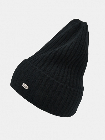 АУГЧ087900_Н Шапка женская Ralf Ringer 100% шерсть мериноса,черная