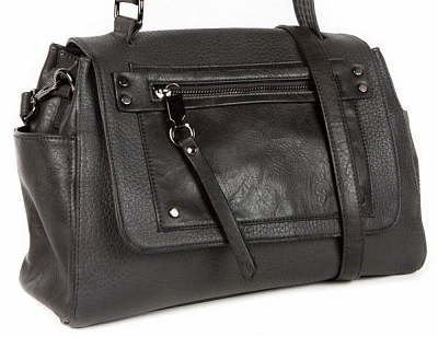 51-137-38-4 Сумка женская 33х12х23 Portofiano  серая