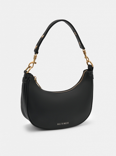 Сумка женская, черная, 25x7x13