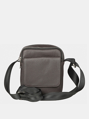 АУГС190900 Сумка мужская нат.кожа 150*180*70 коричневая