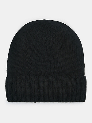 АУГЧ097300 Шапка мужск.Ralf Ringer20%анго р10%шерсть30%виск,40%нейл,черн